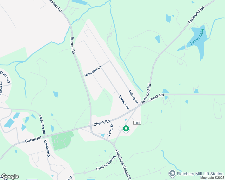 map of restaurants, bars, coffee shops, grocery stores, and more near 2541 Barwick Drive in Durham