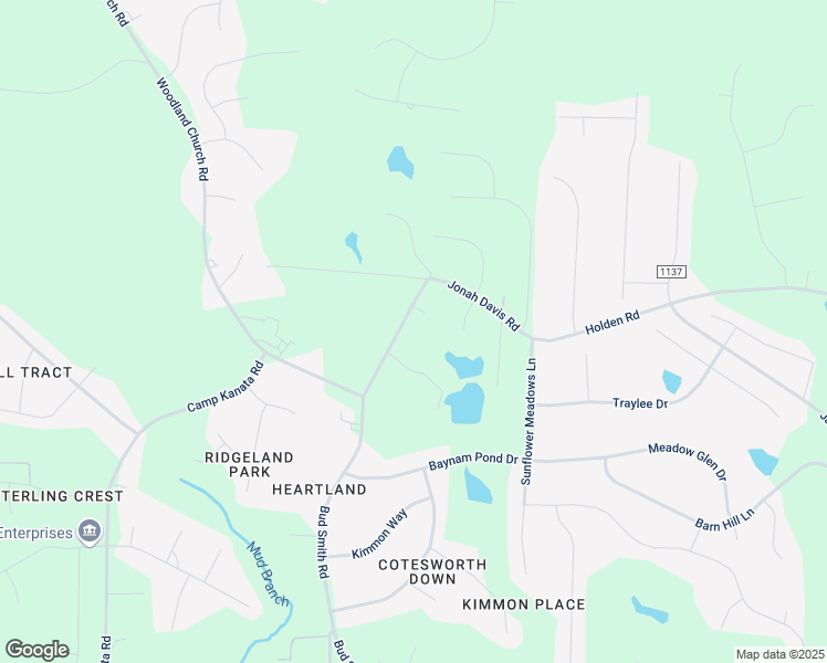 map of restaurants, bars, coffee shops, grocery stores, and more near 186 Jonah Davis Road in Youngsville