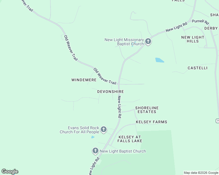 map of restaurants, bars, coffee shops, grocery stores, and more near 15037 Westerfield Road in Wake Forest