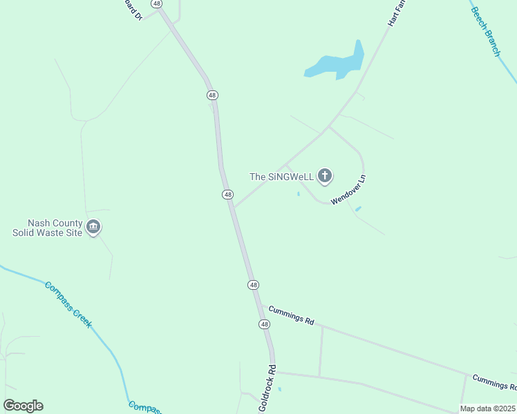 map of restaurants, bars, coffee shops, grocery stores, and more near in Nash County