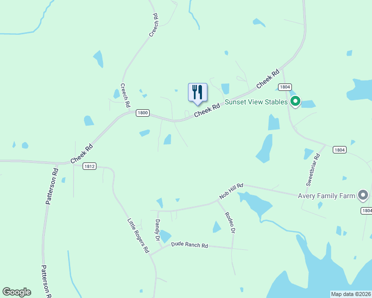 map of restaurants, bars, coffee shops, grocery stores, and more near 5706 Cheek Road in Durham