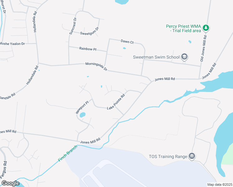 map of restaurants, bars, coffee shops, grocery stores, and more near 106 Gwendolyn Court in La Vergne