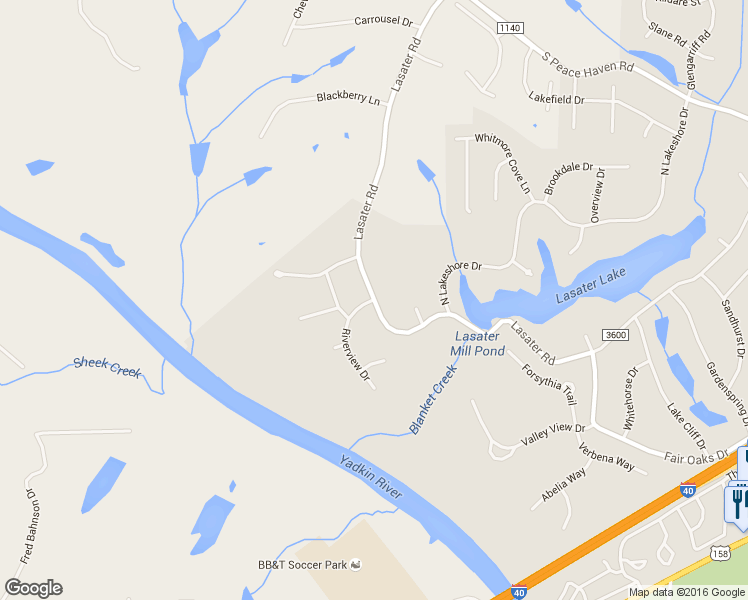 map of restaurants, bars, coffee shops, grocery stores, and more near 7326 Riverview Drive in Clemmons