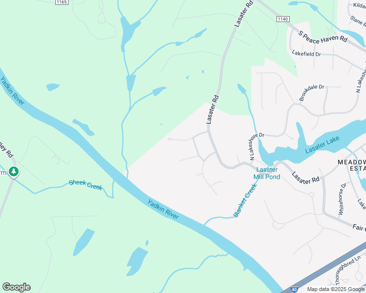 map of restaurants, bars, coffee shops, grocery stores, and more near 8208 Rivermont Drive in Clemmons