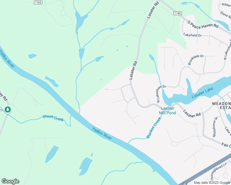 map of restaurants, bars, coffee shops, grocery stores, and more near 8208 Rivermont Drive in Clemmons