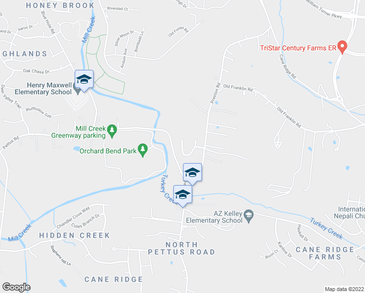 map of restaurants, bars, coffee shops, grocery stores, and more near 116 Lightwood Dr in Nashville
