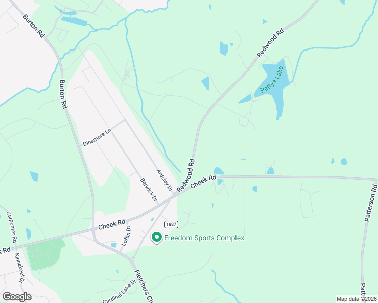 map of restaurants, bars, coffee shops, grocery stores, and more near 2811 Redwood Road in Durham