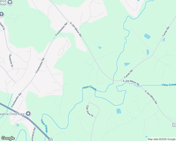 map of restaurants, bars, coffee shops, grocery stores, and more near 2949 Appaloosa Court in Graham