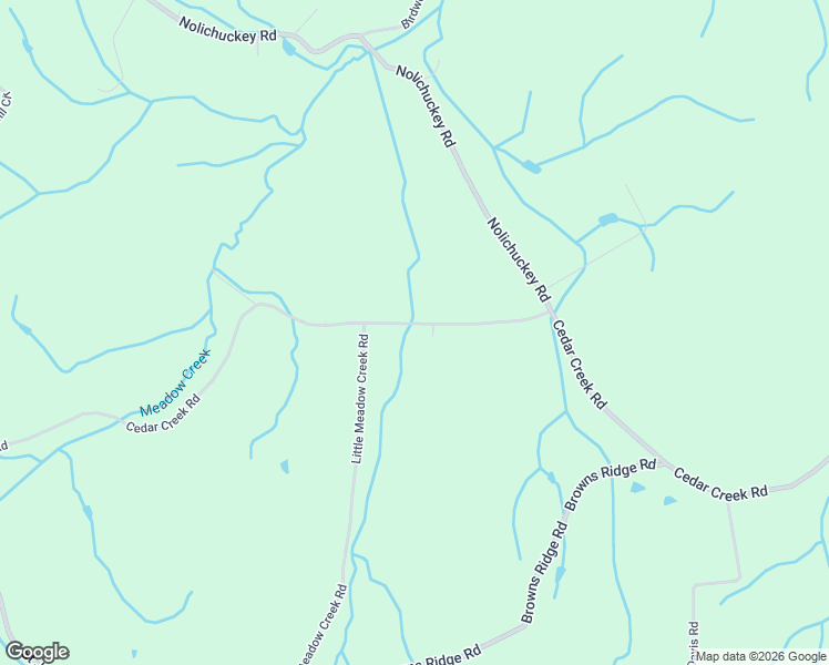 map of restaurants, bars, coffee shops, grocery stores, and more near 4435 Cedar Creek Road in Greeneville