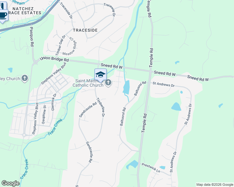 map of restaurants, bars, coffee shops, grocery stores, and more near 852 Abington Way in Franklin