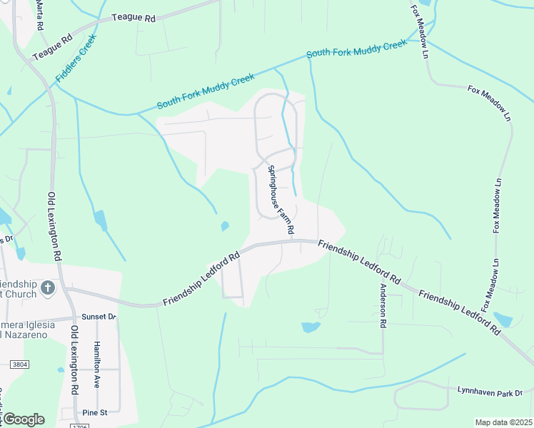 map of restaurants, bars, coffee shops, grocery stores, and more near 112 Hunters Horn Lane in Winston-Salem