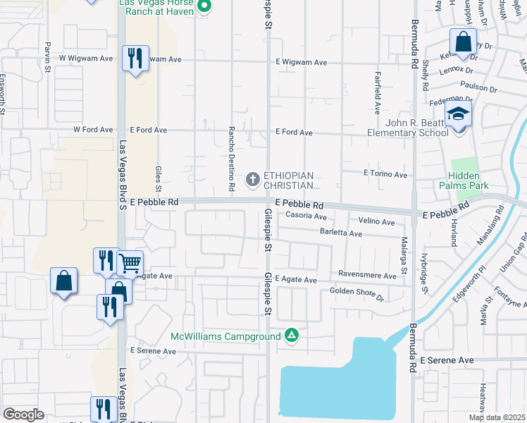 map of restaurants, bars, coffee shops, grocery stores, and more near 8930 Crooked Court in Las Vegas