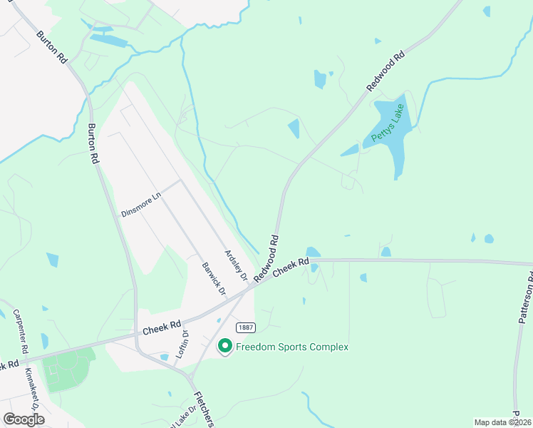 map of restaurants, bars, coffee shops, grocery stores, and more near 2814 Redwood Road in Durham