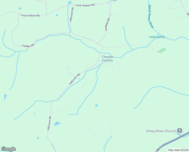 map of restaurants, bars, coffee shops, grocery stores, and more near 1348 Hillcrest Road in Dickson