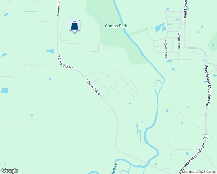 map of restaurants, bars, coffee shops, grocery stores, and more near 2901-3097 South Black Oak Road in Fayetteville