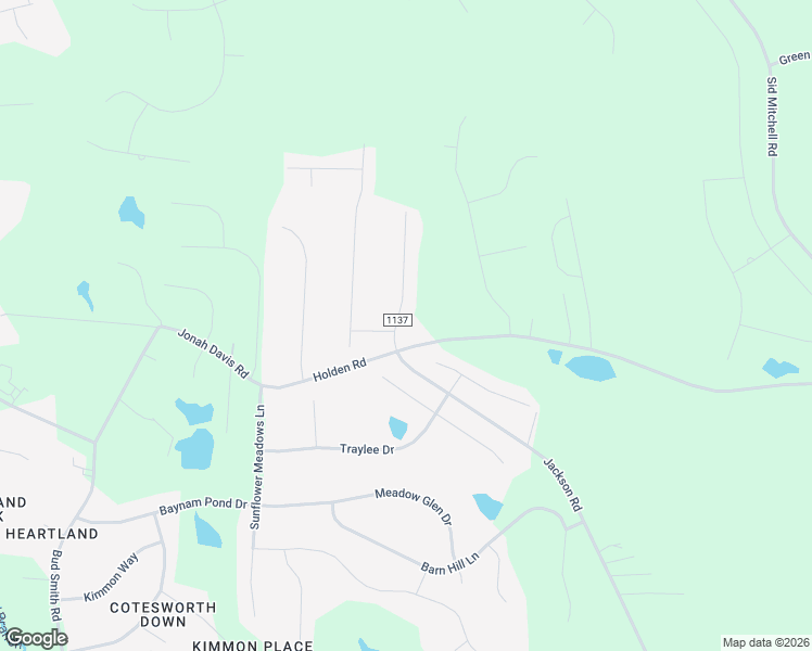 map of restaurants, bars, coffee shops, grocery stores, and more near 20 Jackson Road in Youngsville