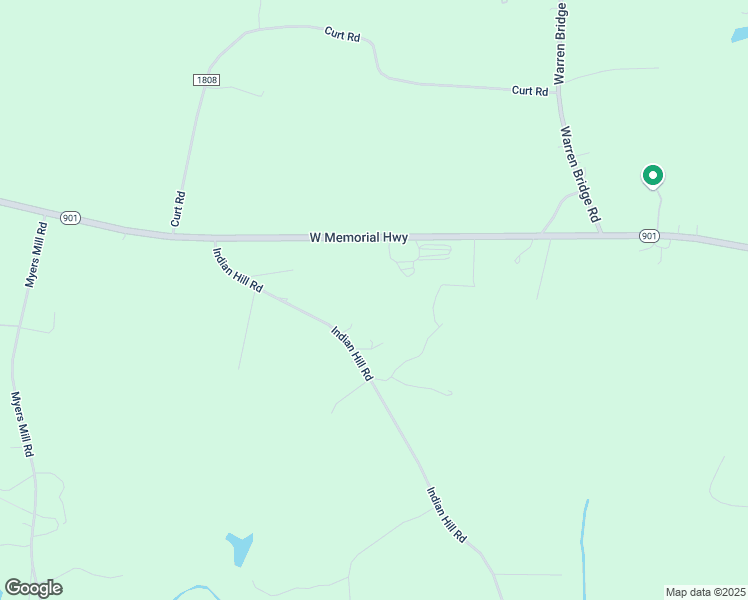 map of restaurants, bars, coffee shops, grocery stores, and more near 760 Indian Hill Road in Olin