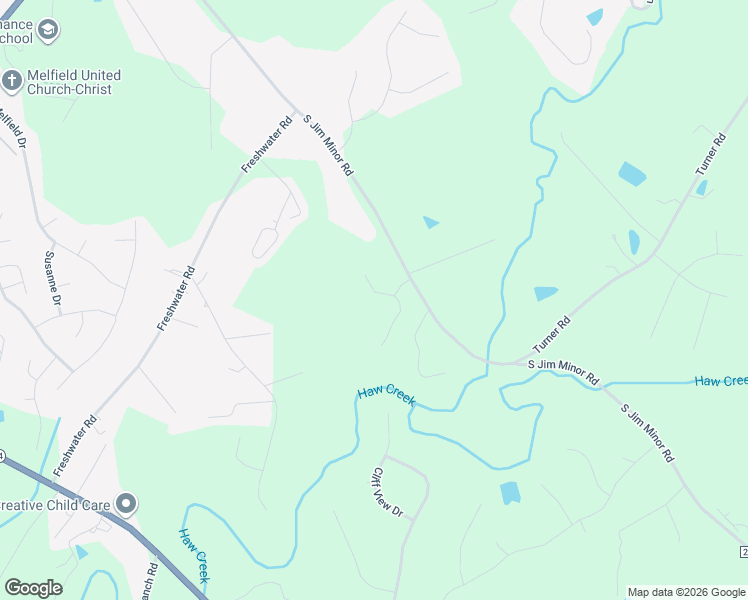 map of restaurants, bars, coffee shops, grocery stores, and more near 2817 South Jim Minor Road in Haw River
