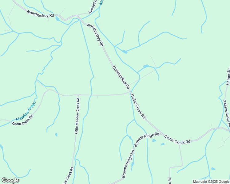map of restaurants, bars, coffee shops, grocery stores, and more near 4500 Cedar Creek Road in Greeneville