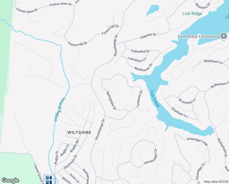 map of restaurants, bars, coffee shops, grocery stores, and more near 17 Ridgecrest Circle in Crossville