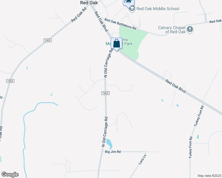 map of restaurants, bars, coffee shops, grocery stores, and more near 4161 North Old Carriage Road in Rocky Mount