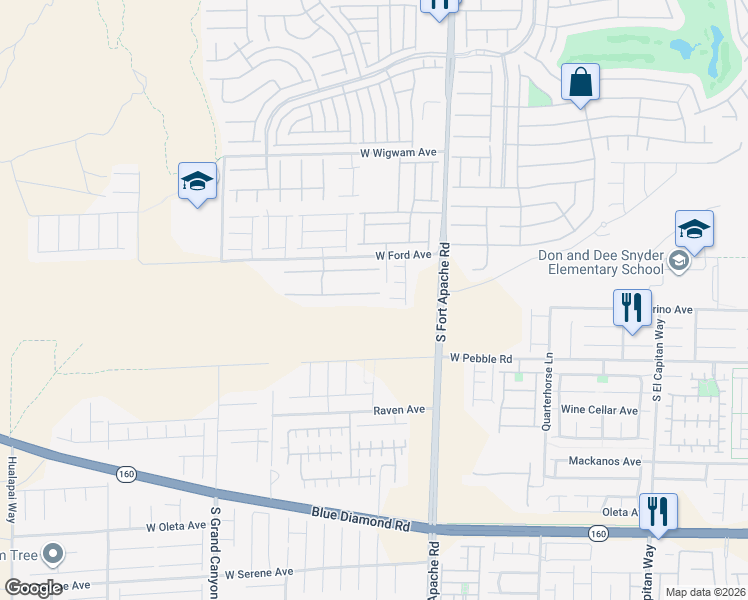 map of restaurants, bars, coffee shops, grocery stores, and more near 9605 Starfish Reef Way in Las Vegas