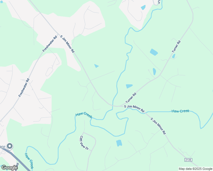 map of restaurants, bars, coffee shops, grocery stores, and more near 2820 South Jim Minor Road in Mebane