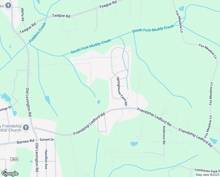 map of restaurants, bars, coffee shops, grocery stores, and more near 159 Hunters Horn Lane in Winston-Salem