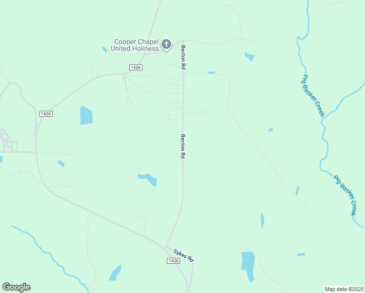 map of restaurants, bars, coffee shops, grocery stores, and more near Becton Road in Nash County