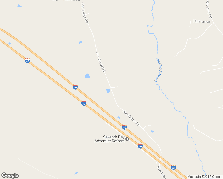 map of restaurants, bars, coffee shops, grocery stores, and more near Joe Tabor Road in Crossville