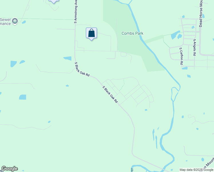 map of restaurants, bars, coffee shops, grocery stores, and more near 2939 South Black Oak Road in Fayetteville