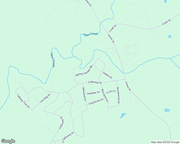 map of restaurants, bars, coffee shops, grocery stores, and more near 2704 Spring Garden Road in Mebane