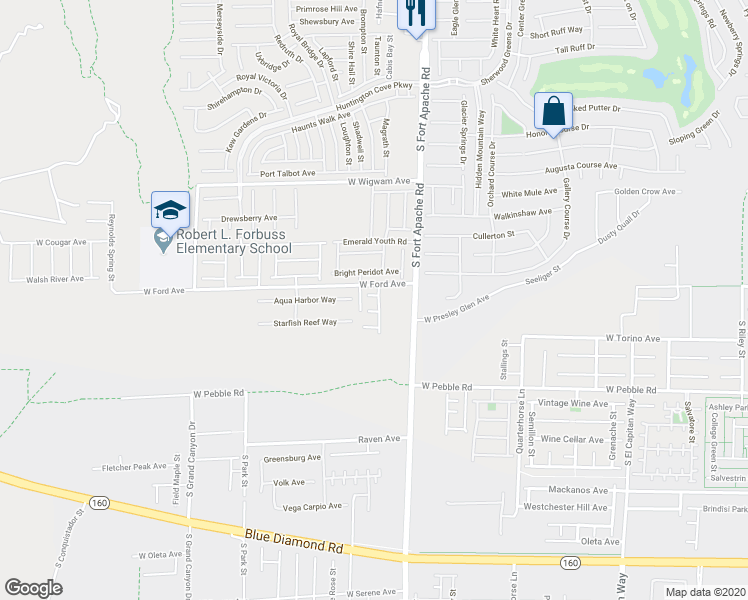 map of restaurants, bars, coffee shops, grocery stores, and more near 9475 Fermata Court in Las Vegas