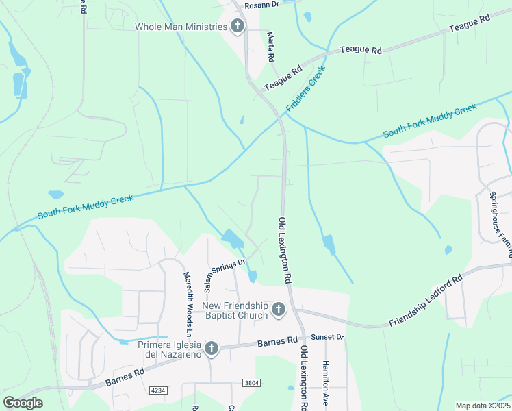map of restaurants, bars, coffee shops, grocery stores, and more near 4131 Lakewood Glen Drive in Winston-Salem