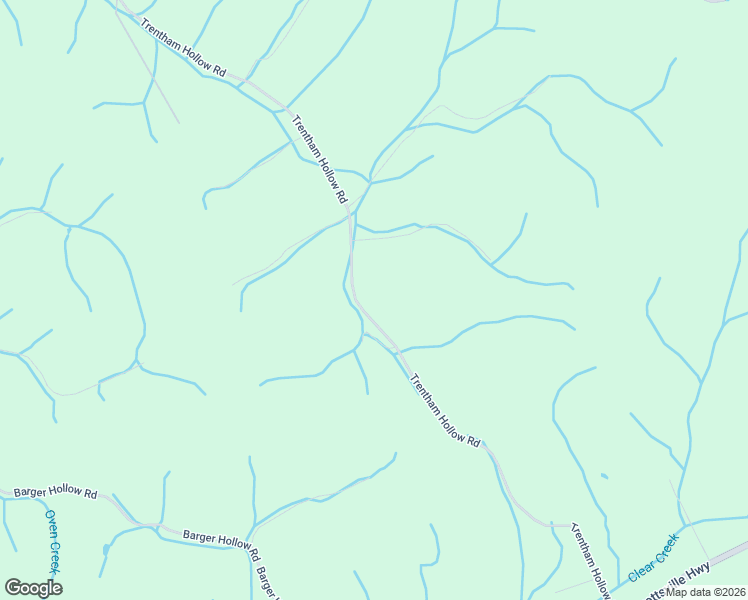 map of restaurants, bars, coffee shops, grocery stores, and more near 266 Trentham Hollow Road in Parrottsville