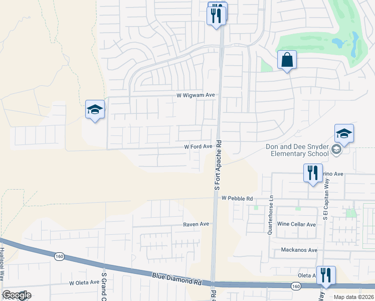 map of restaurants, bars, coffee shops, grocery stores, and more near 9606 Aqua Harbor Way in Las Vegas