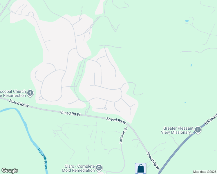 map of restaurants, bars, coffee shops, grocery stores, and more near 3018 Flagstone Drive in Franklin