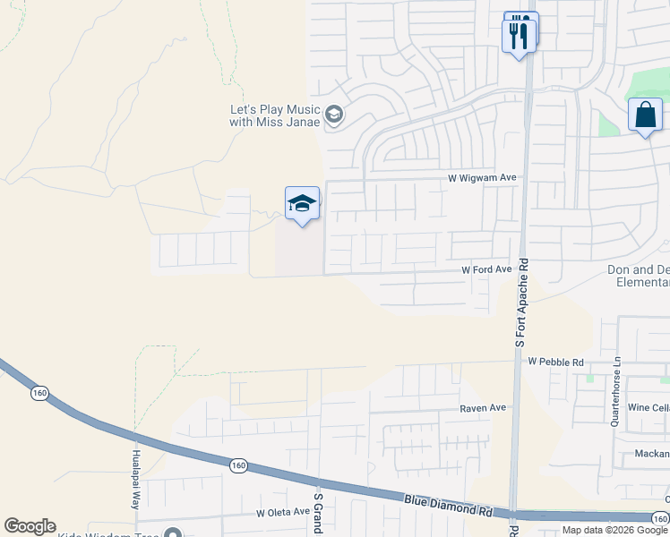 map of restaurants, bars, coffee shops, grocery stores, and more near 785 Proud Waters Court in Las Vegas