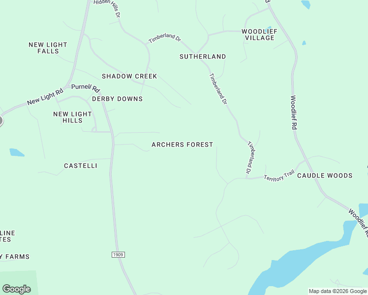 map of restaurants, bars, coffee shops, grocery stores, and more near 1101 Tonawanda Trail in Wake Forest