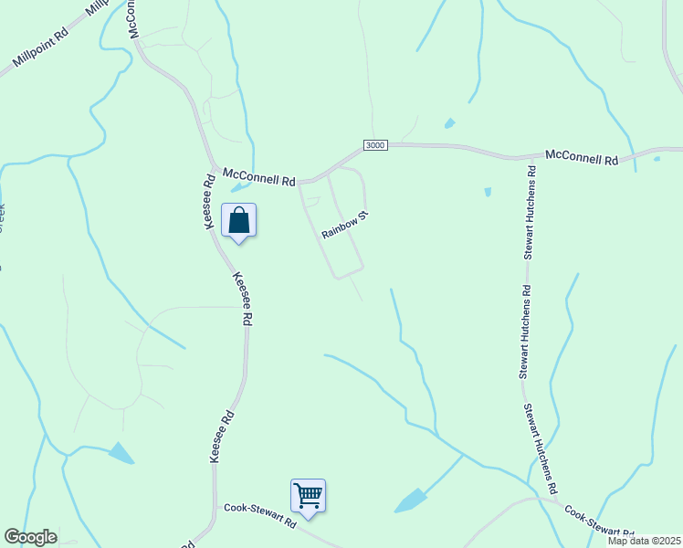 map of restaurants, bars, coffee shops, grocery stores, and more near 2629 Overhill Loop in McLeansville