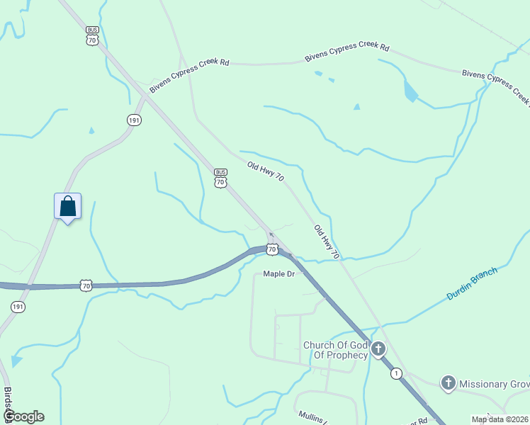 map of restaurants, bars, coffee shops, grocery stores, and more near Highway 1 in Camden