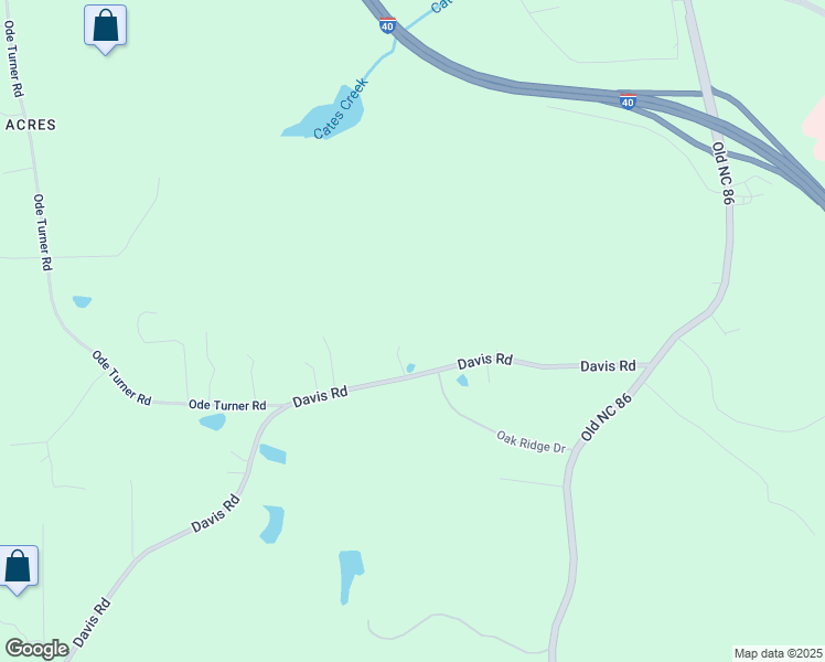 map of restaurants, bars, coffee shops, grocery stores, and more near 501 Davis Road in Hillsborough
