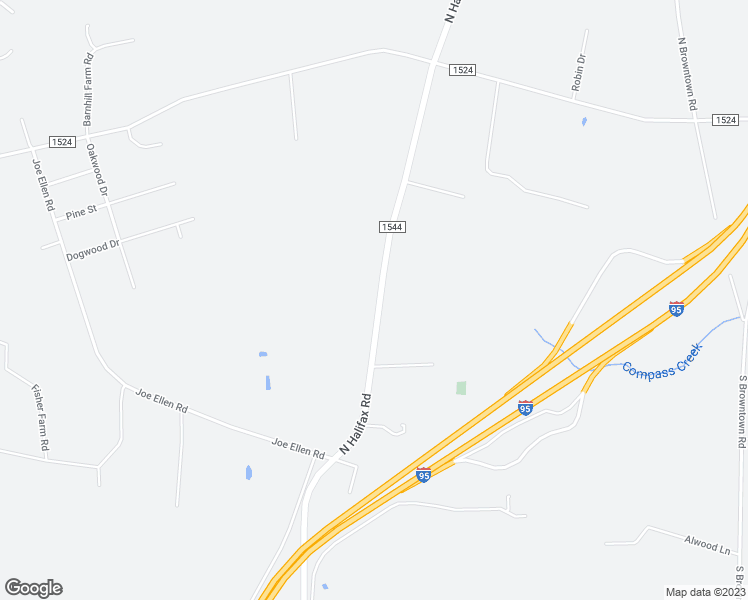 map of restaurants, bars, coffee shops, grocery stores, and more near 4904 North Halifax Road in Dortches