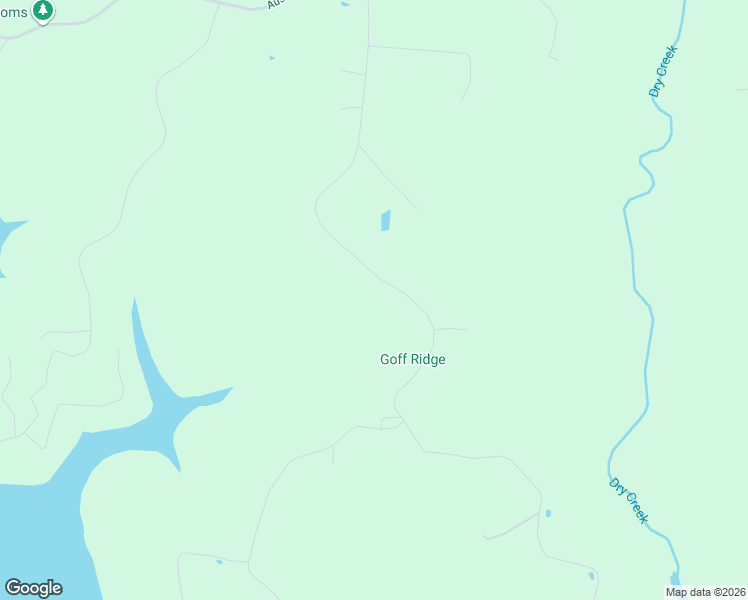 map of restaurants, bars, coffee shops, grocery stores, and more near 10006 Goff Ridge Road in Baxter