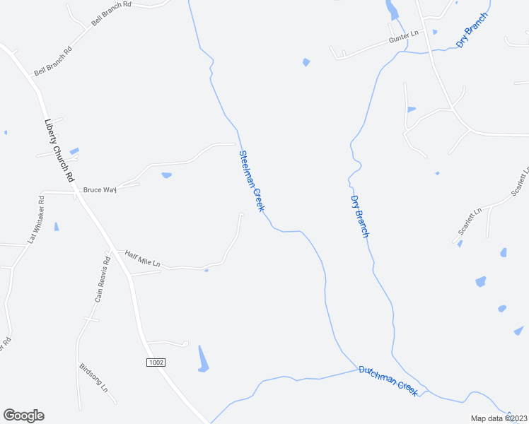 map of restaurants, bars, coffee shops, grocery stores, and more near 299 Half Mile Lane in Mocksville