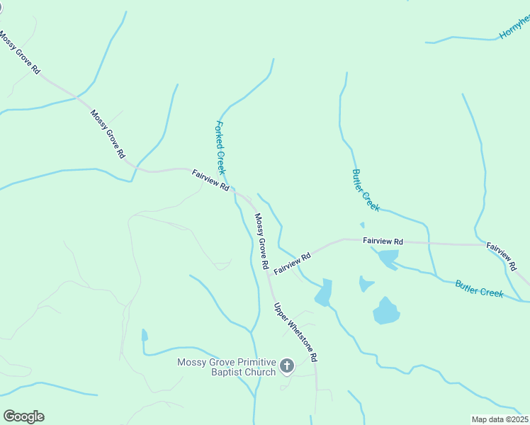 map of restaurants, bars, coffee shops, grocery stores, and more near 591 Mossy Grove Road in Harriman