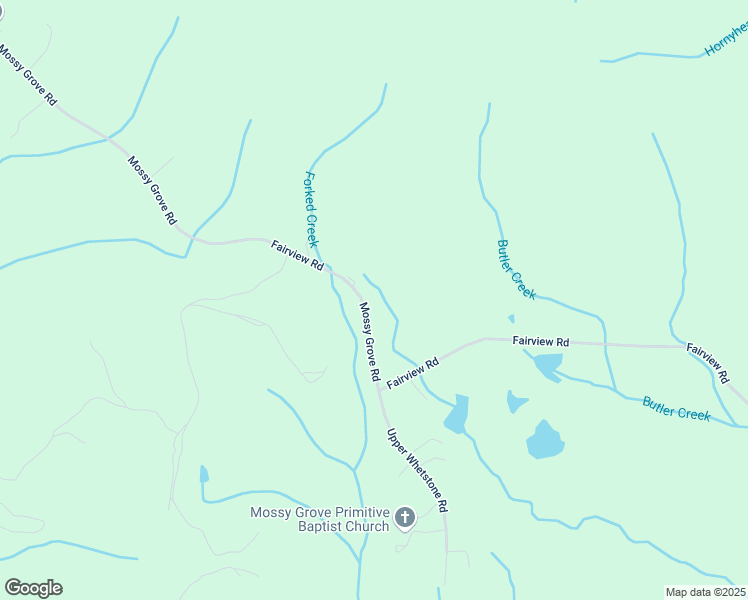 map of restaurants, bars, coffee shops, grocery stores, and more near 591 Mossy Grove Road in Harriman
