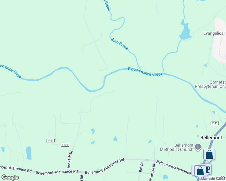 map of restaurants, bars, coffee shops, grocery stores, and more near 3028D Rock Hill Road in Burlington