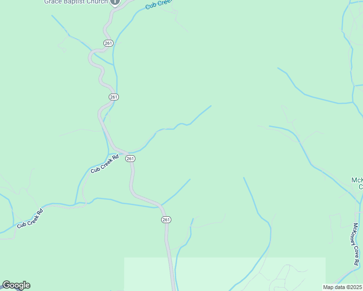 map of restaurants, bars, coffee shops, grocery stores, and more near 267 Upper Cub Creek Road in Bakersville