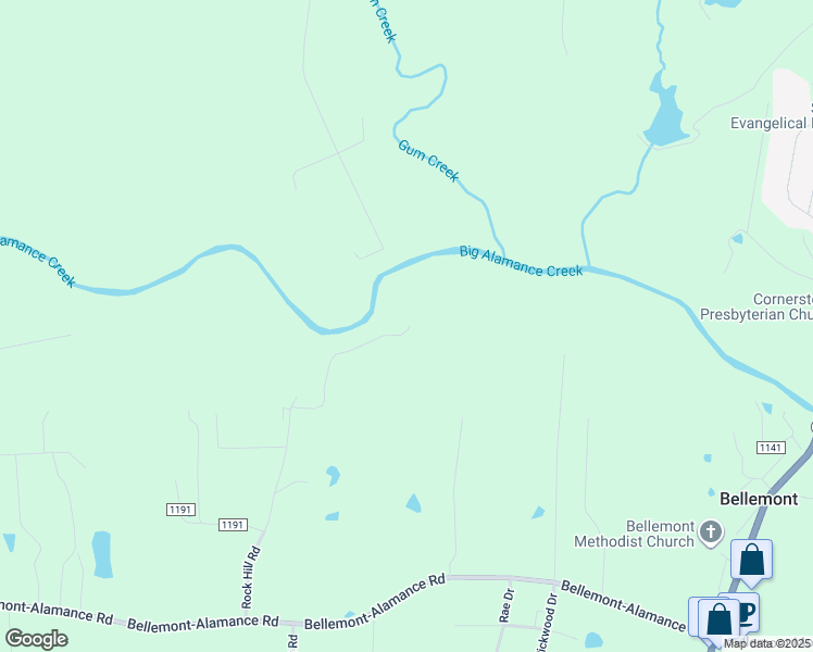 map of restaurants, bars, coffee shops, grocery stores, and more near 3028D Rock Hill Road in Burlington